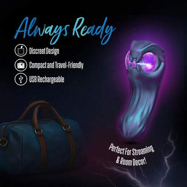 Temptasia Viper Rechargeable Dual Ended Vibrator with Mystical Plasma Globe