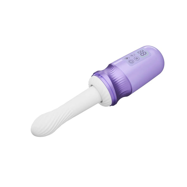 Temptasia Violet Vixen Thrusting Vibrating Dildo with Warming Technology