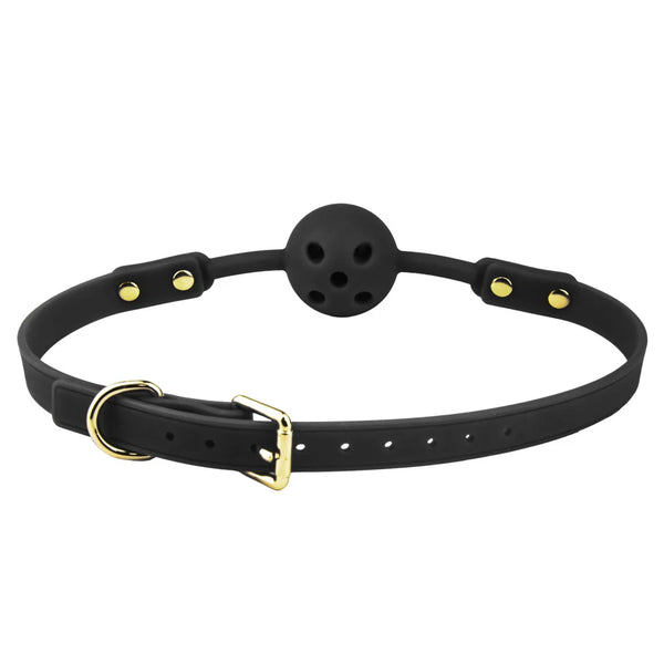 Temptasia Ardor Breathable Silicone Ball Gag - Black