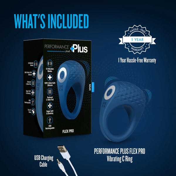 Performance Plus Flex Pro Rechargeable Vibrating Cock Ring