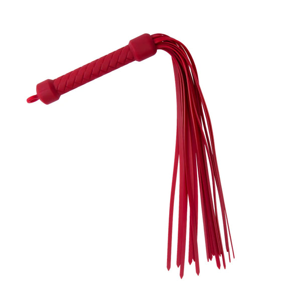 Temptasia Ardor Silicone Flogger - Red