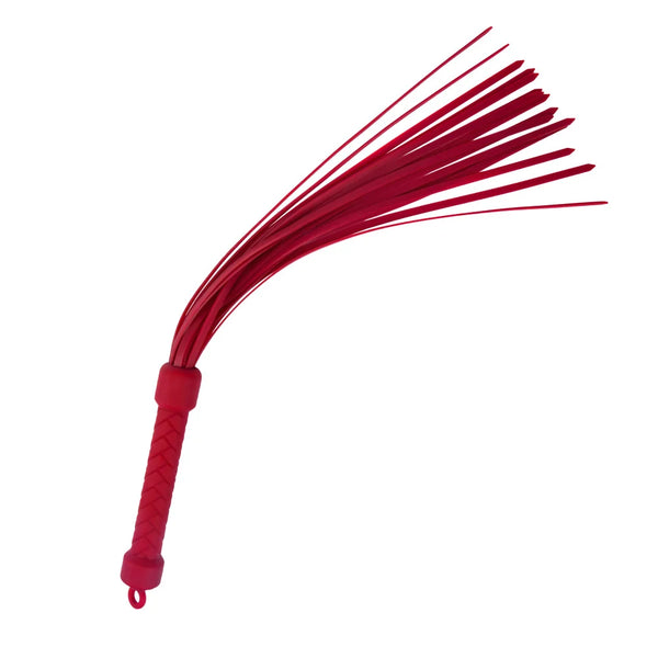 Temptasia Ardor Silicone Flogger - Red