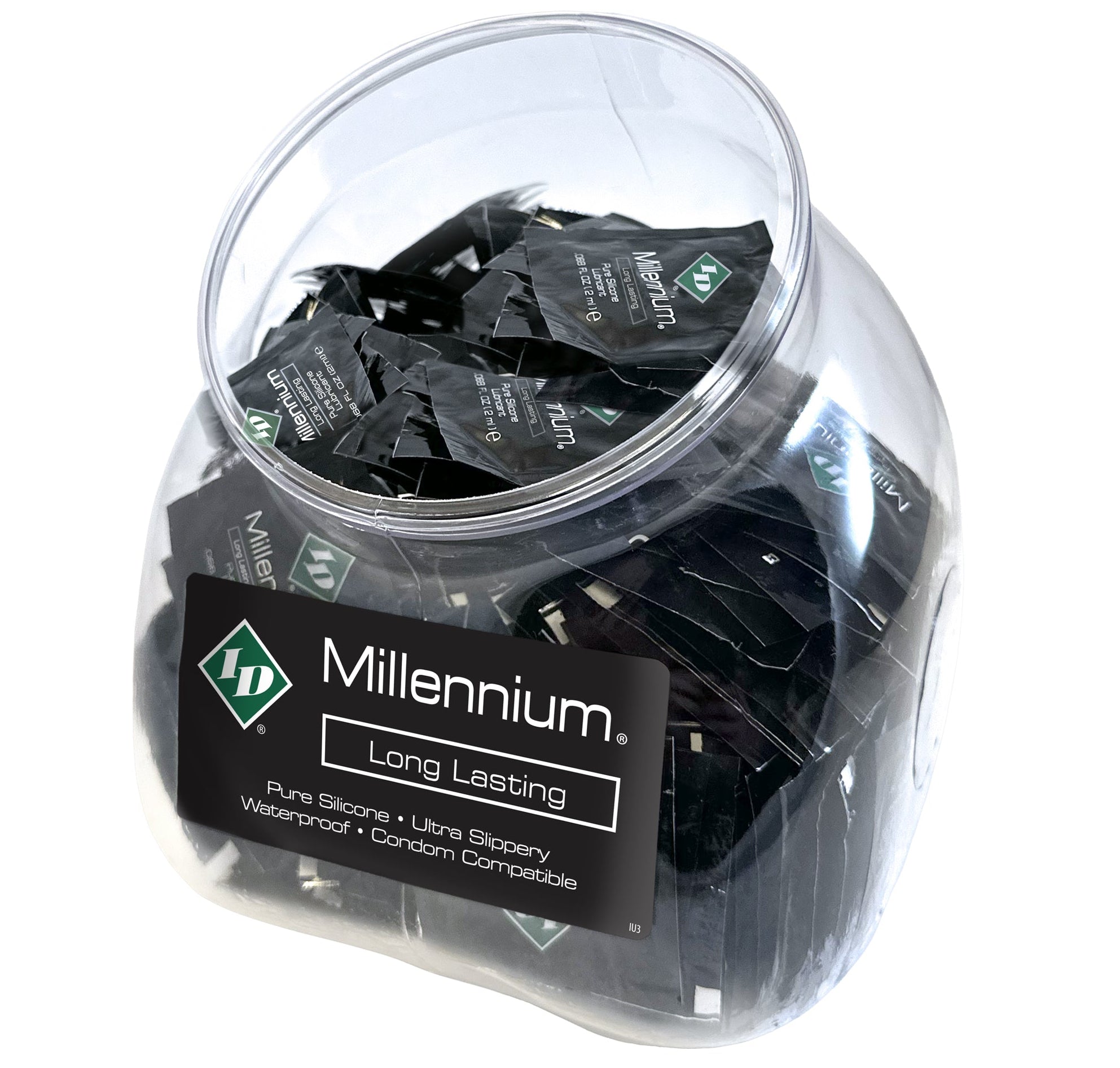 MILLENNIUM Pure Silicone Lubricant 2ml Foil Jar - 288 Count