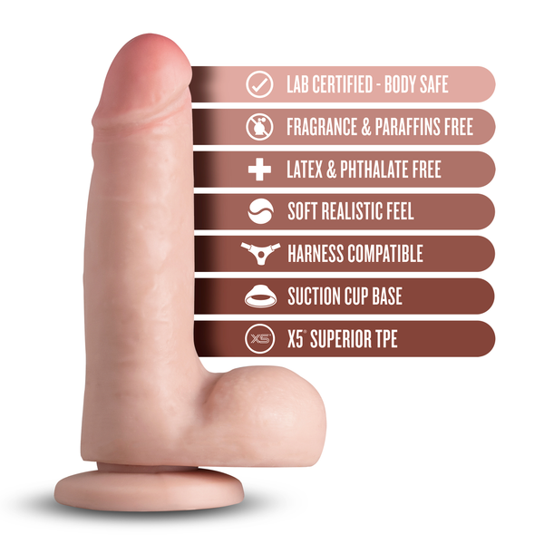 Coverboy K Pop Star 7.25" Dildo with Balls