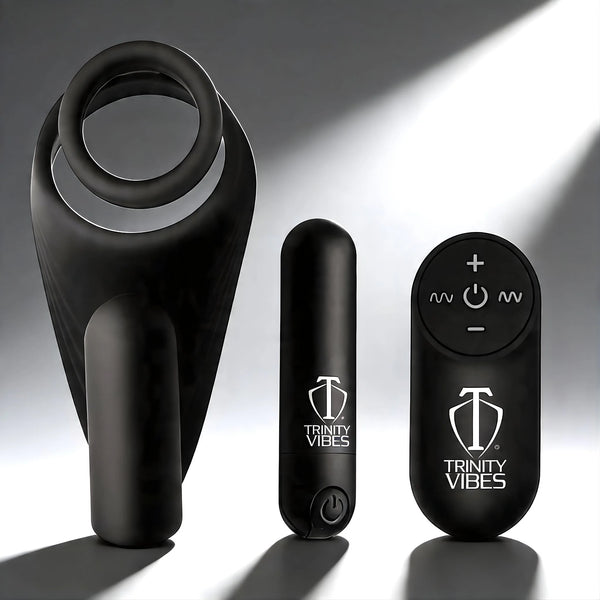 7X Silicone C-Ring with Vibrating Taint Stimulator