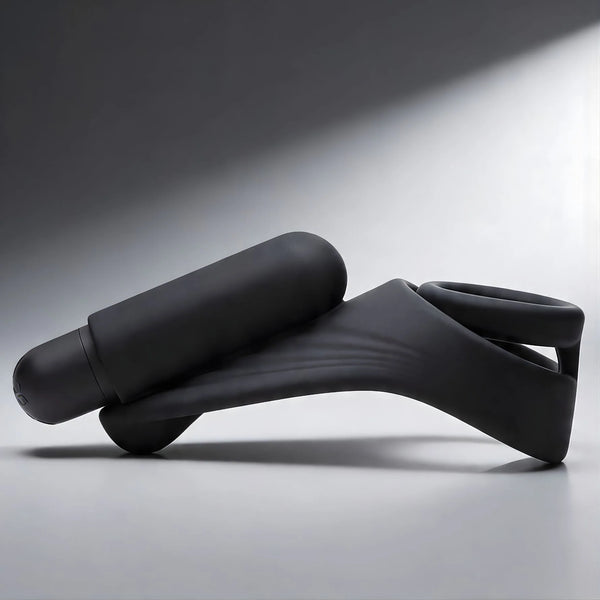 7X Silicone C-Ring with Vibrating Taint Stimulator