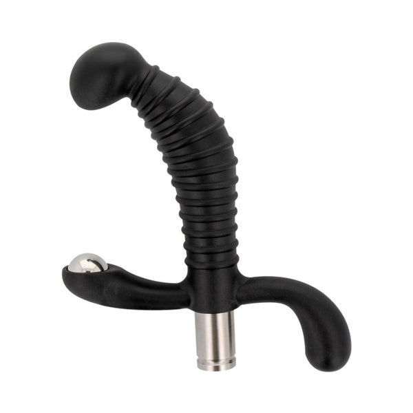 Vibro Prostate Massager with Rechargeable Stainless Steel Bullet