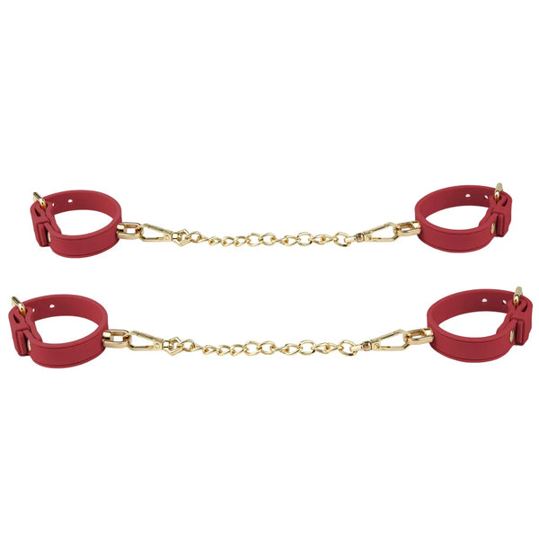 Temptasia Ardor Silicone Wrist & Ankle Restraints - Red