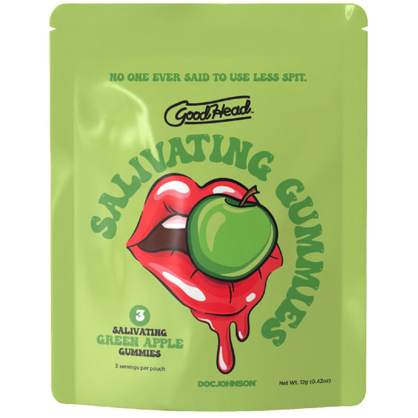 GoodHead Green Apple Salivating Gummies - 24 Pack