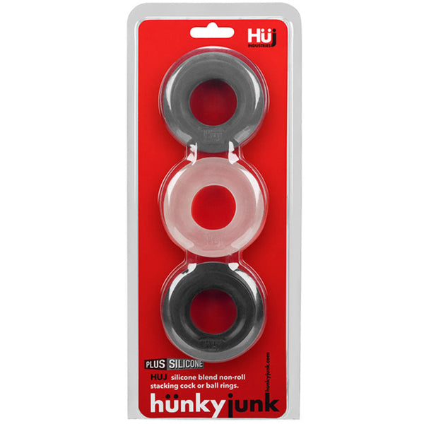 HUJ3 3-Pack No Roll C-Rings - Tar Multi