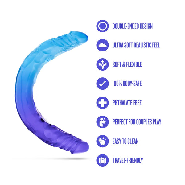 B Yours Sugar Stud 13.75" Large Double Dong
