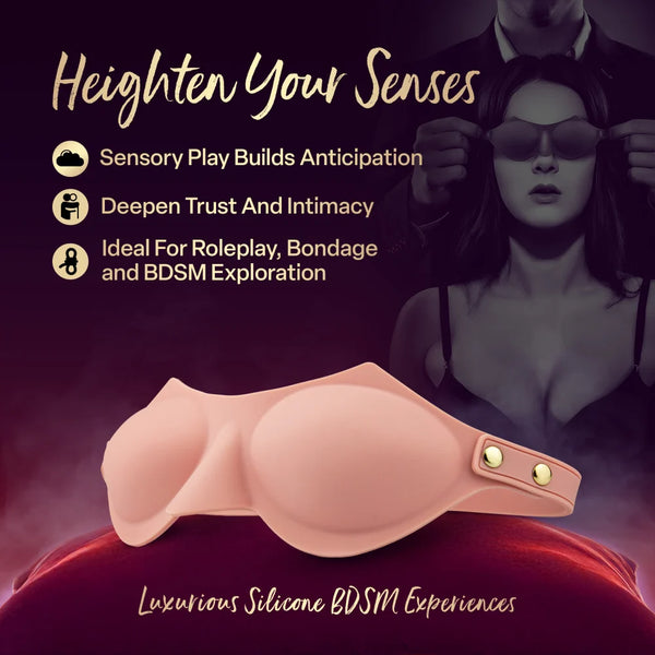 Temptasia Ardor Silicone Blindfold - Pink