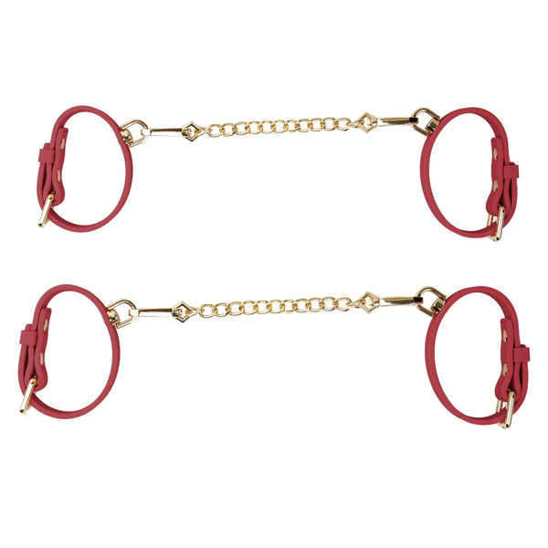 Temptasia Ardor Silicone Wrist & Ankle Restraints - Red
