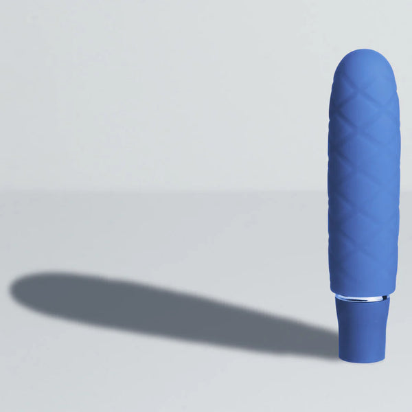 Luxe Cozi Platinum-Cured Silicone Vibrator - Periwinkle