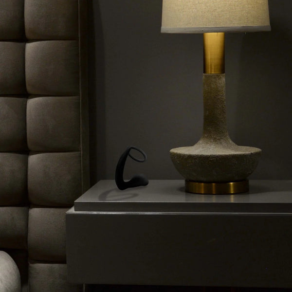 Anal Adventures Platinum Silicone Cock Ring Plug