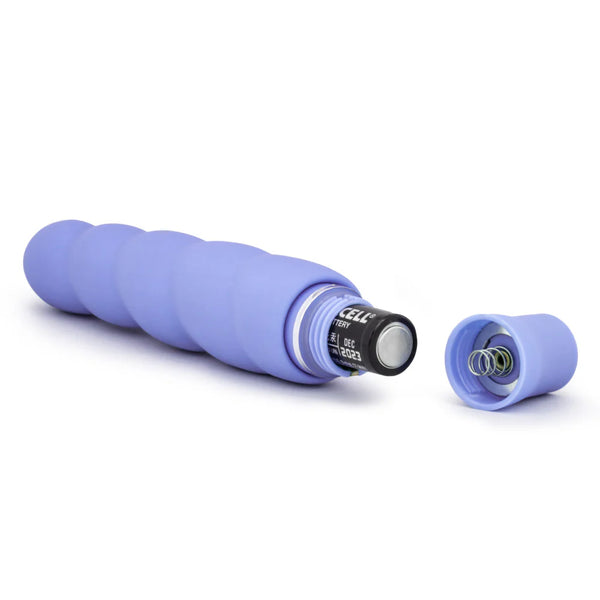 Luxe Anastasia Platinum-Cured Silicone Vibrator - Periwinkle