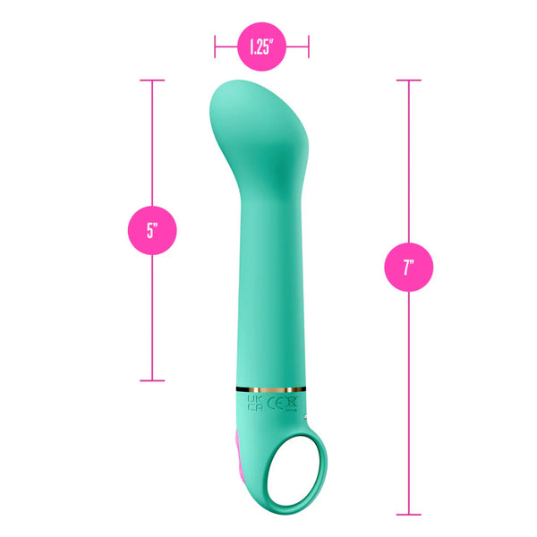 Aria Flirty AF Rumble Tech™ G-Spot Rechargeable Silicone Vibrator