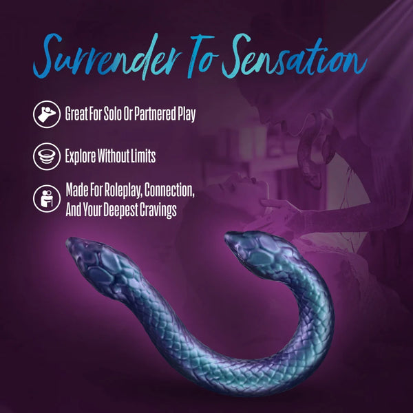 Temptasia Twin Python Silicone Double-Ended Dildo