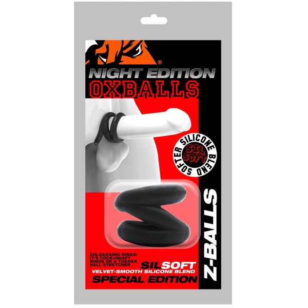Z-BALLS SILSOFT Cock & Balls Zig-Zag Ring - Special Edition