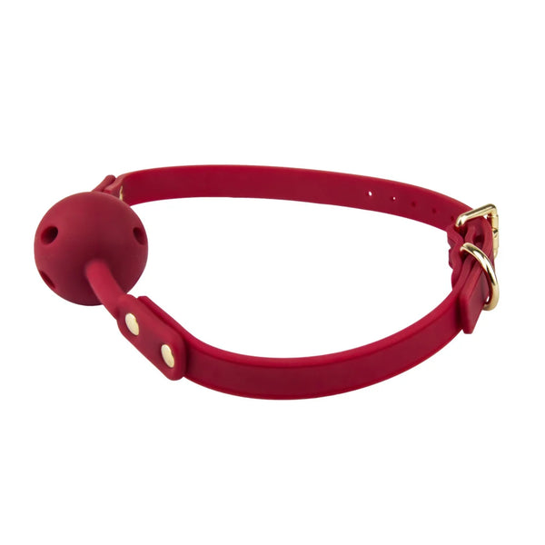 Temptasia Ardor Breathable Silicone Ball Gag - Red