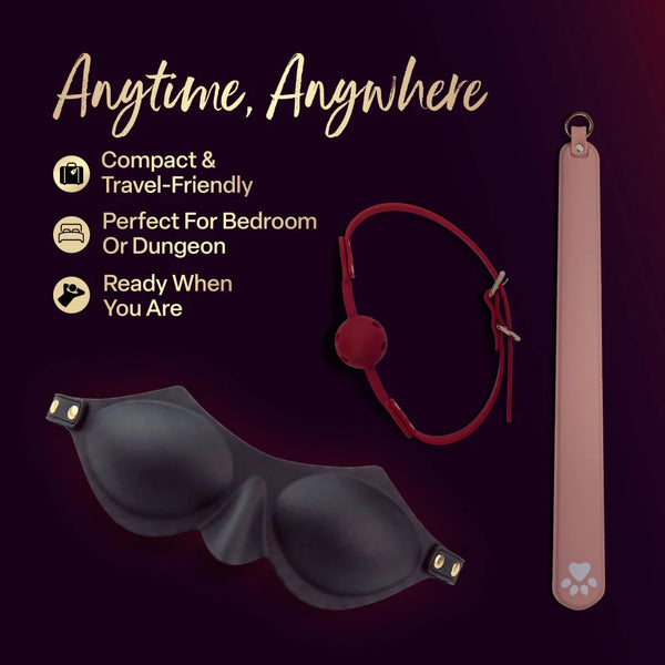 Temptasia Ardor Silicone Blindfold - Black