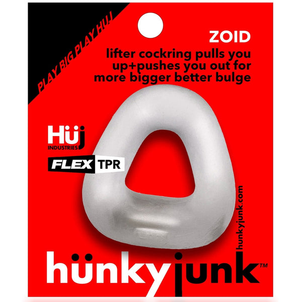 ZOID Lifter Cock Ring - Clear Ice
