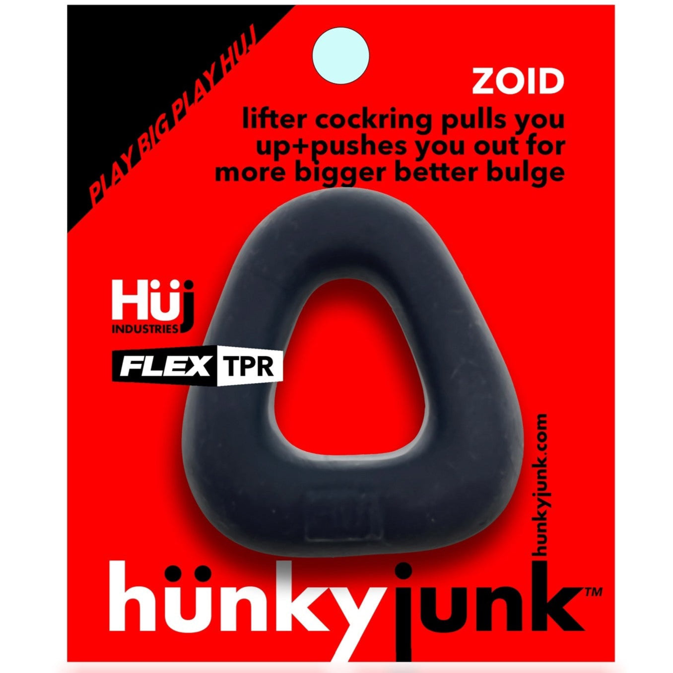ZOID Lifter Cock Ring - Tar Ice