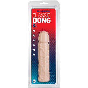 Doc Johnson Classic 8" Dong - Extreme Toyz Singapore - https://extremetoyz.com.sg - Sex Toys and Lingerie Online Store