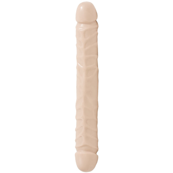 Doc Johnson Jr. Veined Double Header 12" Bender Dong - Extreme Toyz Singapore - https://extremetoyz.com.sg - Sex Toys and Lingerie Online Store