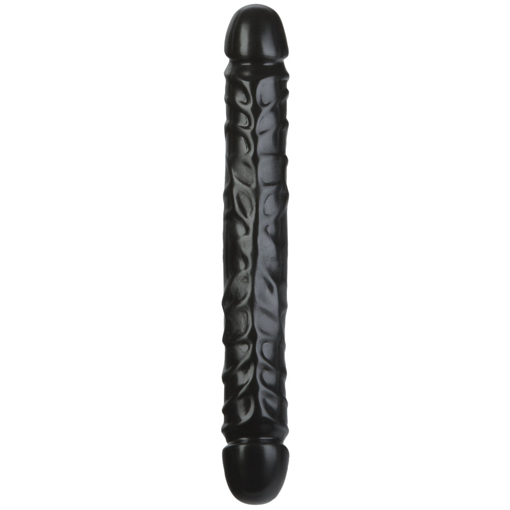 Doc Johnson Jr. Veined Double Header 12" Dong (2 Colours Available) - Extreme Toyz Singapore - https://extremetoyz.com.sg - Sex Toys and Lingerie Online Store