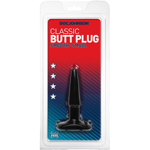 Doc Johnson Classic Small Butt Plug Smooth - Extreme Toyz Singapore - https://extremetoyz.com.sg - Sex Toys and Lingerie Online Store