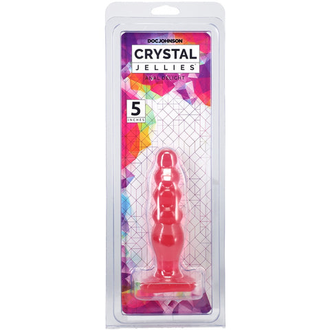 Doc Johnson Crystal Jellies 5" Anal Delight - Extreme Toyz Singapore - https://extremetoyz.com.sg - Sex Toys and Lingerie Online Store