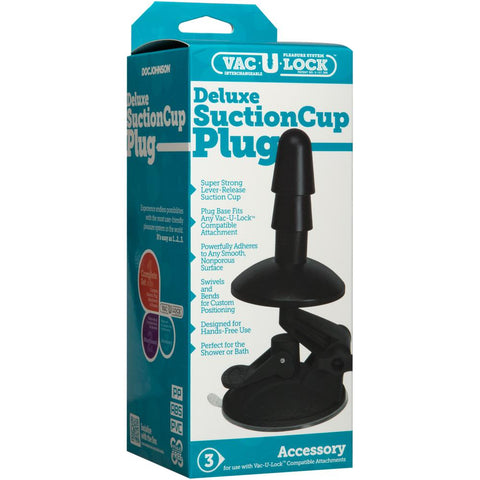 Doc Johnson Vac-U-Lock Deluxe Suction Cup Plug Accessory - Extreme Toyz Singapore - https://extremetoyz.com.sg - Sex Toys and Lingerie Online Store - Bondage Gear / Vibrators / Electrosex Toys / Wireless Remote Control Vibes / Sexy Lingerie and Role Play / BDSM / Dungeon Furnitures / Dildos and Strap Ons  / Anal and Prostate Massagers / Anal Douche and Cleaning Aide / Delay Sprays and Gels / Lubricants and more...