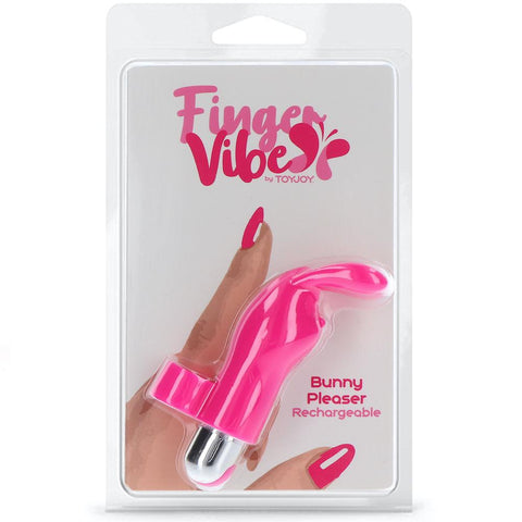 ToyJoy Finger Vibes Bunny Pleaser Rechargeable Finger Vibrator - Extreme Toyz Singapore - https://extremetoyz.com.sg - Sex Toys and Lingerie Online Store