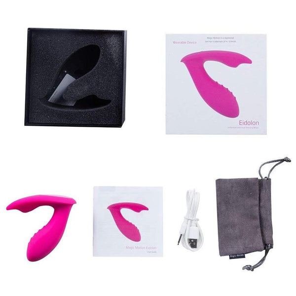 Magic Motion Magic Eidolon App Controlled Smart Wearable Rechargeable Dual Motor Vibrator - Extreme Toyz Singapore - https://extremetoyz.com.sg - Sex Toys and Lingerie Online Store