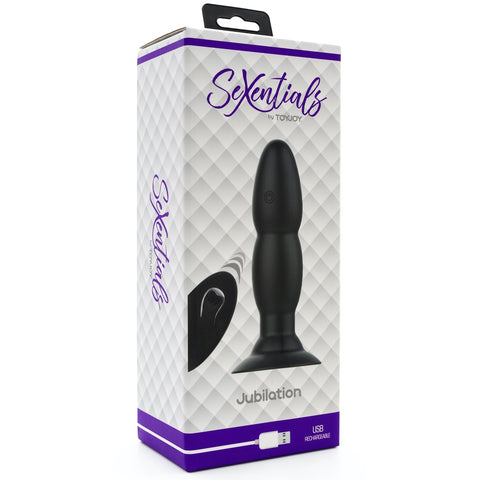 ToyJoy Sexentials Jubilation Remote Control Rechargeable Plug - Extreme Toyz Singapore - https://extremetoyz.com.sg - Sex Toys and Lingerie Online Store