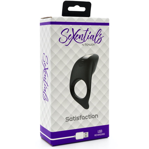 ToyJoy Sexentials Satisfaction Rechargeable C-Ring - Extreme Toyz Singapore - https://extremetoyz.com.sg - Sex Toys and Lingerie Online Store