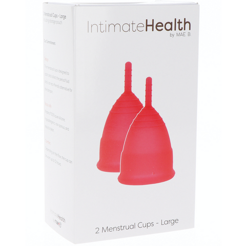 Mae B Menstrual Cups Size L - Extreme Toyz Singapore - https://extremetoyz.com.sg - Sex Toys and Lingerie Online Store