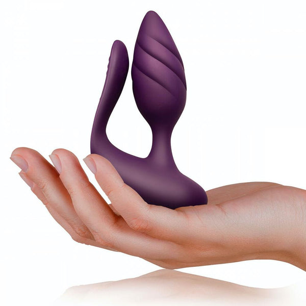 Rocks-Off Cocktail Remote Control Rechargeable Couple's Vibrator - Extreme Toyz Singapore - https://extremetoyz.com.sg - Sex Toys and Lingerie Online Store