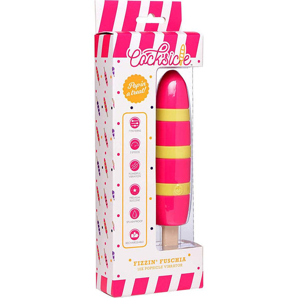 Cocksicle 10X Popsicle Silicone Rechargeable Vibrator Extreme Toyz Singapore