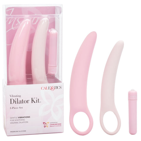 CalExotics Inspire Vibrating Dilator 3-Piece Set - Extreme Toyz Singapore - https://extremetoyz.com.sg - Sex Toys and Lingerie Online Store