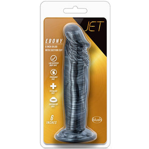 Jet Ebony 6" Dildo