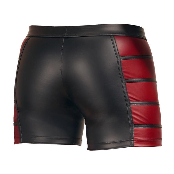 NEK Matte Look Black/Red Pants (5 Sizes Available) - Extreme Toyz Singapore - https://extremetoyz.com.sg - Sex Toys and Lingerie Online Store