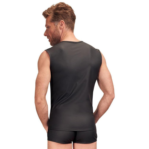 NEK Matt Look Sleeveless Shirt (5 Sizes Available) - Extreme Toyz Singapore - https://extremetoyz.com.sg - Sex Toys and Lingerie Online Store