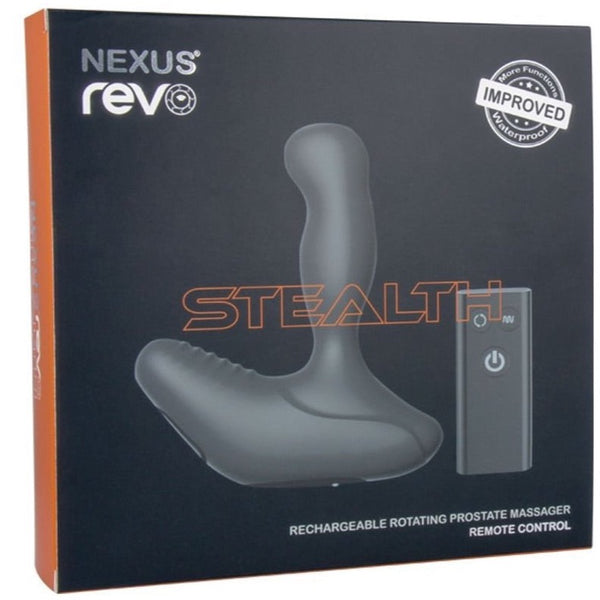 Nexus Revo Stealth Remote Control Rechargeable Rotating Prostate Massager - Extreme Toyz Singapore - https://extremetoyz.com.sg - Sex Toys and Lingerie Online Store