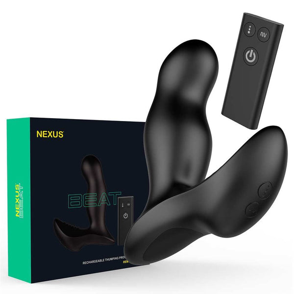 Nexus Beat Remote Control Rechargeable Prostate Massager with Rhythmic ‘Thumper’ Technology - Extreme Toyz Singapore - https://extremetoyz.com.sg - Sex Toys and Lingerie Online Store