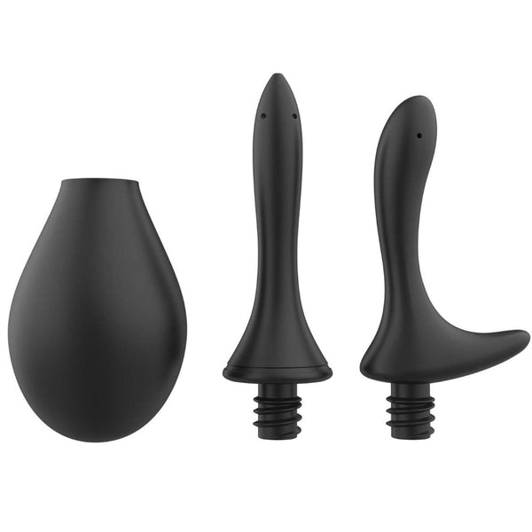 NEXUS Anal Douche Set with 2x Silicone Tips - Extreme Toyz Singapore - https://extremetoyz.com.sg - Sex Toys and Lingerie Online Store - Bondage Gear / Vibrators / Electrosex Toys / Wireless Remote Control Vibes / Sexy Lingerie and Role Play / BDSM / Dungeon Furnitures / Dildos and Strap Ons  / Anal and Prostate Massagers / Anal Douche and Cleaning Aide / Delay Sprays and Gels / Lubricants and more...