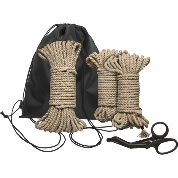 KINK - Bind & Tie Initiation Kit - 5 Piece Hemp Rope Kit