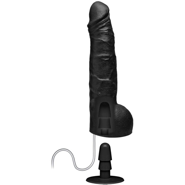 Doc Johnson KINK Wet Works  10" Dual Density ULTRASKYN Squirting Cumplay Cock  Extreme Toyz Singapore 