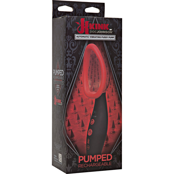 KINK - Pumped - Rechargeable Automatic Vibrating Pussy Pump